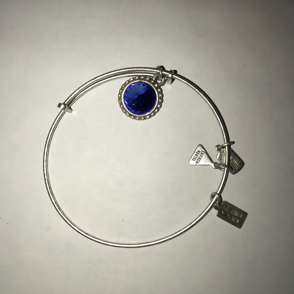 Wind and Fire with saphire stone bracelet